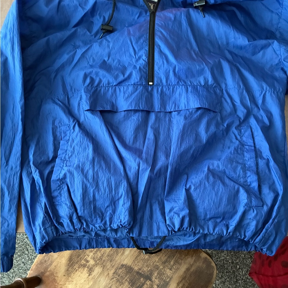 Blue Windbreaker Jacket